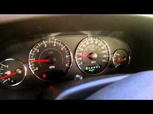 Chrysler Sebring speedometer problem part 1