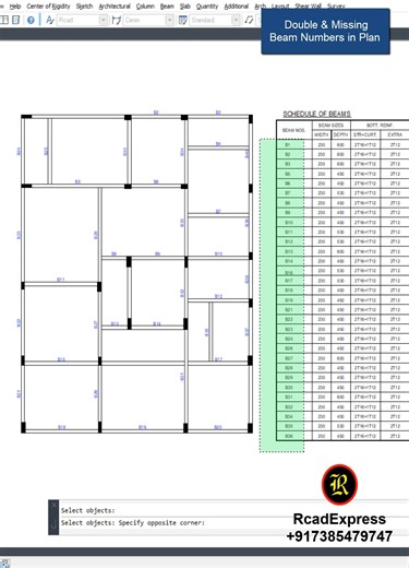 #ArchStruct #RCADExpress #StructuralAudit #AutoCAD #civilengineering #StructuralDetailing #cadautomation #ConstructionErrors #DraftingTips RcadExpress Software Download Software :https://www.rcadexpress.com/ Support : 91 7385 479747 | 9922 289628 Is your beam numbering 100% accurate? Give us a Like 👍, Subscribe 🔔 to master more structural auditing hacks, and let us know in the comments: What’s the most common error you find in your framing plans? | ArchStruct