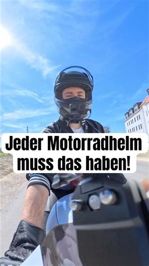 Diese 2 Features muss jeder Motorradhelm haben!