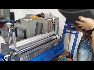 EPE double roller hot melt glue machine