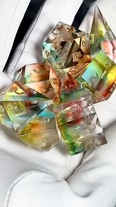 14K views · 132 reactions |  Magical Dice Set with @craft.resin!...