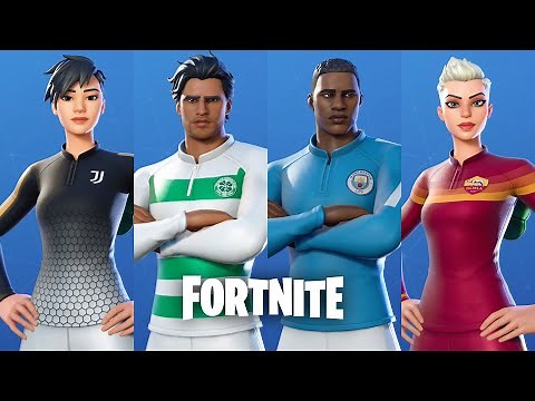 Fortnite Rep Your Club Football/Soccer Skins Available Now!