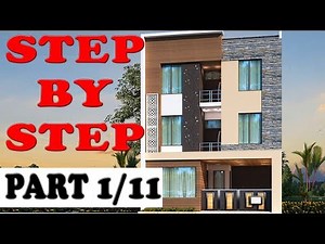 3ds max tutorial in Hindi : Chapter-1 Importing Auto-cad Plans