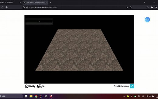Unity WebGL 联机 Mirror Relay