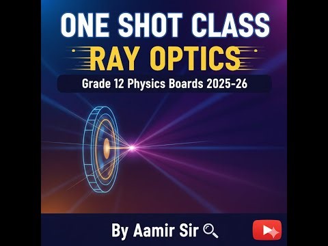 Score 100% in Ray Optics! 🎯 Full Chapter One Shot | Boards 2026