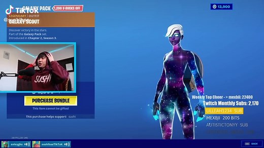 Galaxy Scout Girl Comes Out in Fortnite! 🌌