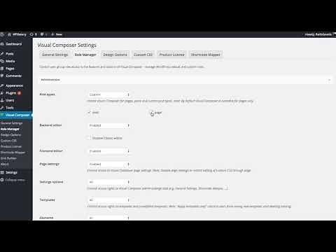 How to Use WPBakery Page Builder in Pages, Posts and Custom Post Types