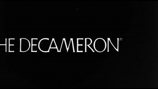 Decameron 1971 Trailer