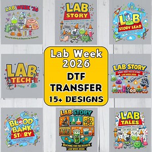 Lab Week 2026 DTF Transfer, Lab Story Iron-on Decal - Etsy Canada