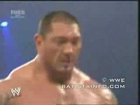 Batista vs. Mark Henry (No DQ) SmackDown 11/16/07