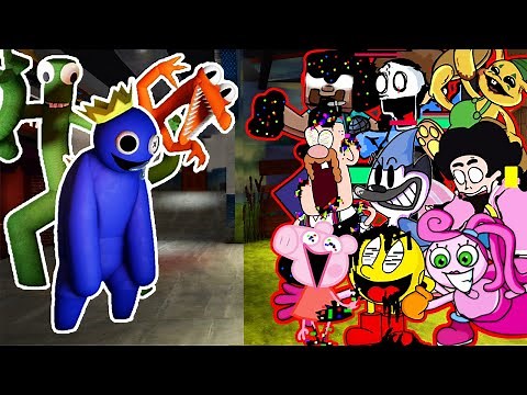 FNF - Friends To Your End But All Pibby Characters Sings It🎤(Every Turn a Different Character Sings)