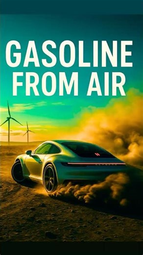 Porsche Built a Factory That Makes Gasoline from Wind and Air