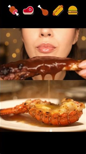 🍖 ASMR Eating Jumbo Beef Ribs with Sticky BBQ Sauce | Juicy & Smoky Sounds 🔥