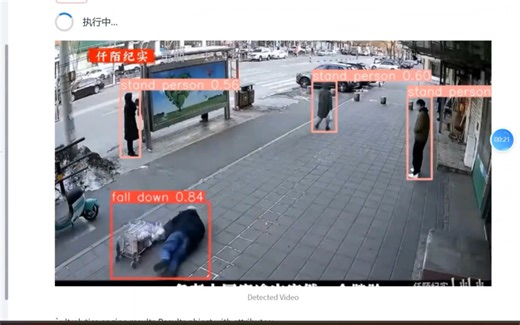 基于yolov8的行人跌倒检测 摔倒检测