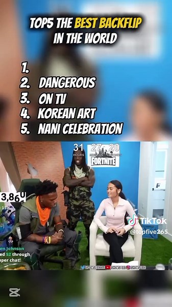 Top 5 Best Backflips: Choose Your Favorite