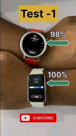 CMF Watch Pro 2 Vs Samsung Galaxy Fit 3 Blood Oxygen (SpO2) Accuracy Test #galaxywatch #cmfwatchpro2