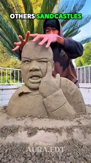 Others making sand art vs this man☠️ #trollface #trollfaceedit #meme #trending