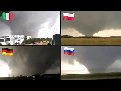 Destructive TORNADOES in EUROPE | Tornado Compilation