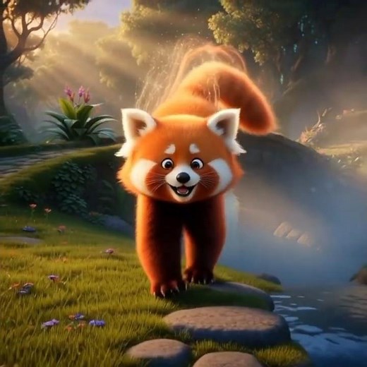 Red Panda Adventure – A Cinematic Jump