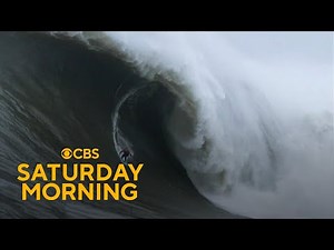 Meet the surfer chasing a world record at California's renowned big wave site