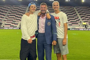 David Beckham says the toughest moment of his career was when he 'got a red card in the World Cup'