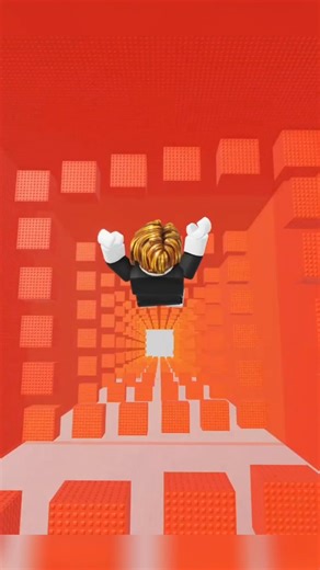 Fall from the sky #roblox challenge in VIP Obby #shorts