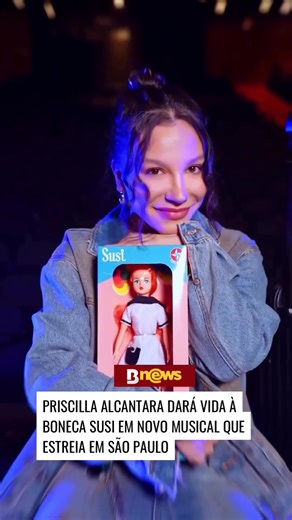 Susi – O Tempo Dispara: Priscilla Brilha no Musical
