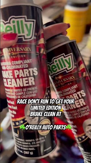 O’reilly Auto Parts x 250th American Anniversary | Brake Clean for everything