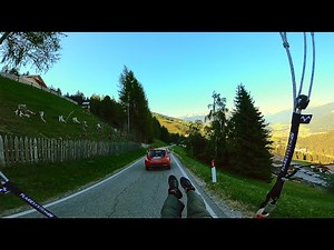 Faster than a car? 🚗 - FLARE Moustache at Kronplatz