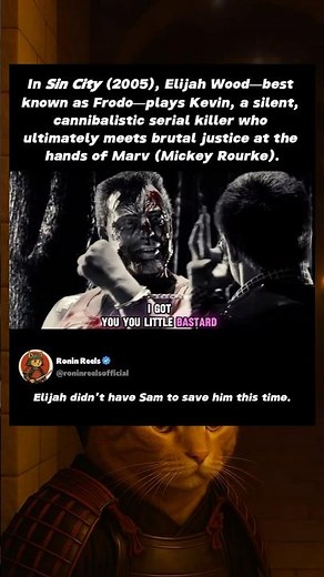 In Sin City 2005, silent cannibal Kevin finally meets his brutal justice