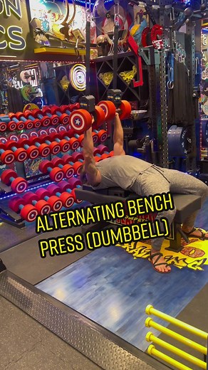 Maximize Your Workout with Alternating Dumbbell Bench Press