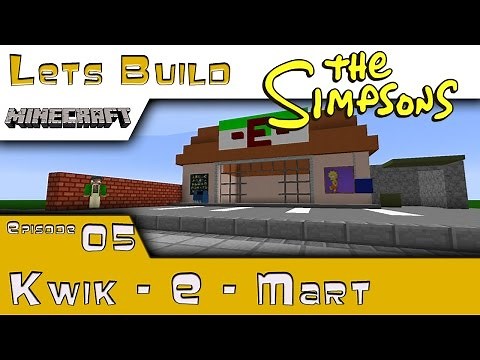 Minecraft :: Springfield Lets Build :: Kwik E Mart :: E5