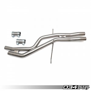 Res-X Resonator Delete and X-Pipe, B8/B8.5 Audi S4 3.0 TFSI