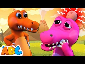 Five Little Crocodiles | Learn To Count | Songs For Kids By All Babies Channel - Videos For Kids