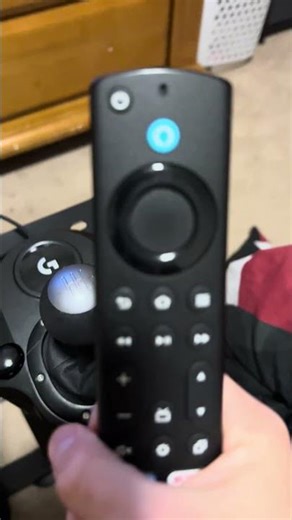 The Logitech shifter is so easy to move you can move it with a tv remote