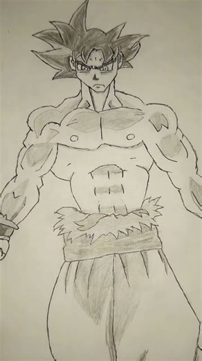 |goku drawing|improved time to time|time drawing of goku|#viral#short#drawing#youtubeshorts#trending