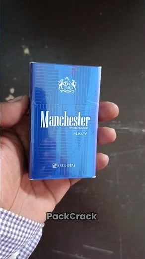 Premium Taste, Budget Price: The Magic of Manchester Navy Blue #cigarette #tobacco #unboxing