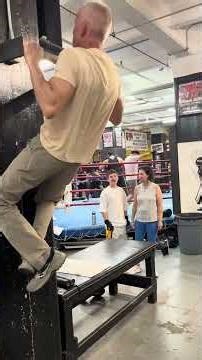 72 Year-Old Works Out at World’s Most Famous Boxing Gym