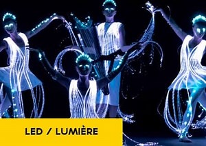 Lumière LED show | Danse & déambulation - Animations - S2A Production