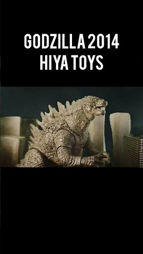 Godzilla 2014 (Hiya toys) Stop-motion #godzilla #monsterverse #hiyatoys #godzillavskong #stopmotion