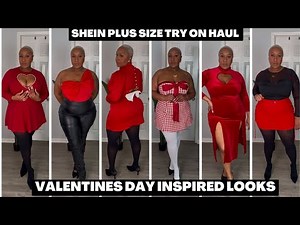 SHEIN Curve Try On Haul | Valentines Day 2025 | Plus Size | Size 1X