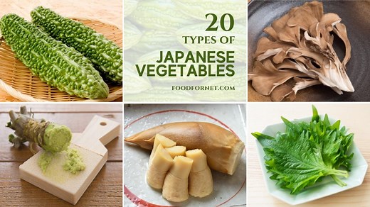 20 Types of Japanese Vegetables | Food For Net