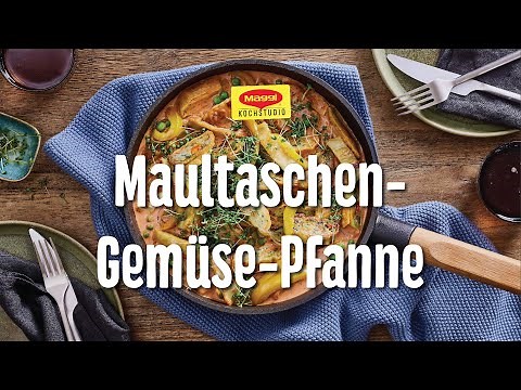 Maultaschen-Gemüse-Pfanne