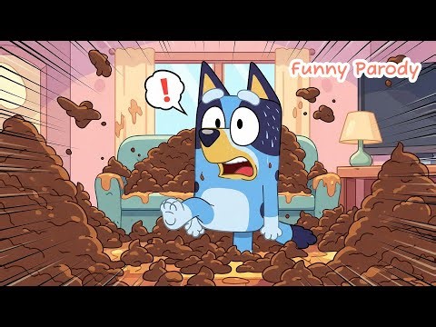 Bluey’s FIRST PET! 🐾 - Funny Parody Animation