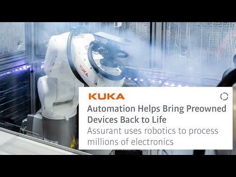 How KUKA robots are revolutionizing mobile device refurbishment at Assurant