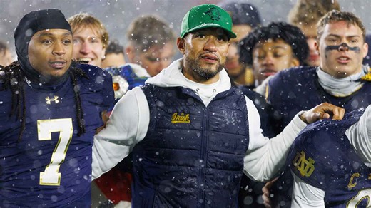 Notre Dame's Marcus Freeman sends message to CFP committee amid raging debates