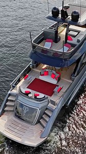 Explorer 62 is in full 3D. Check it out! #yacht #yachting #YachtWay #boat #boating | YachtWay HUB