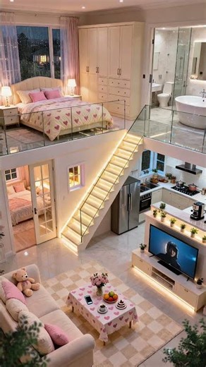 Could You Live in This Studio Apartment Setup?‎