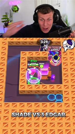 SHADE gegen 3 EDGARS?! 😳💀 Wie dieser Shade die drei auseinander nimmt, ist einfach KRANK 🔥 #BrawlStars #BrawlStarsDE #Gaming #FYP #fürdich