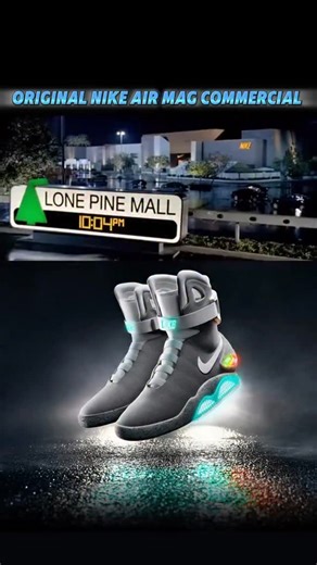This original Nike Air Mag commercial will blow your mind! How many celebs can you spot?? 😱 #backtothefuture #sneakers #kicks #sneakerhead #80s #airmags #nike | Delorean Rental